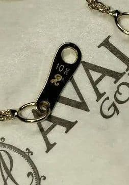 AVALANCHE　ネックレス 10K　５０センチ　　箱◯　価格交渉可