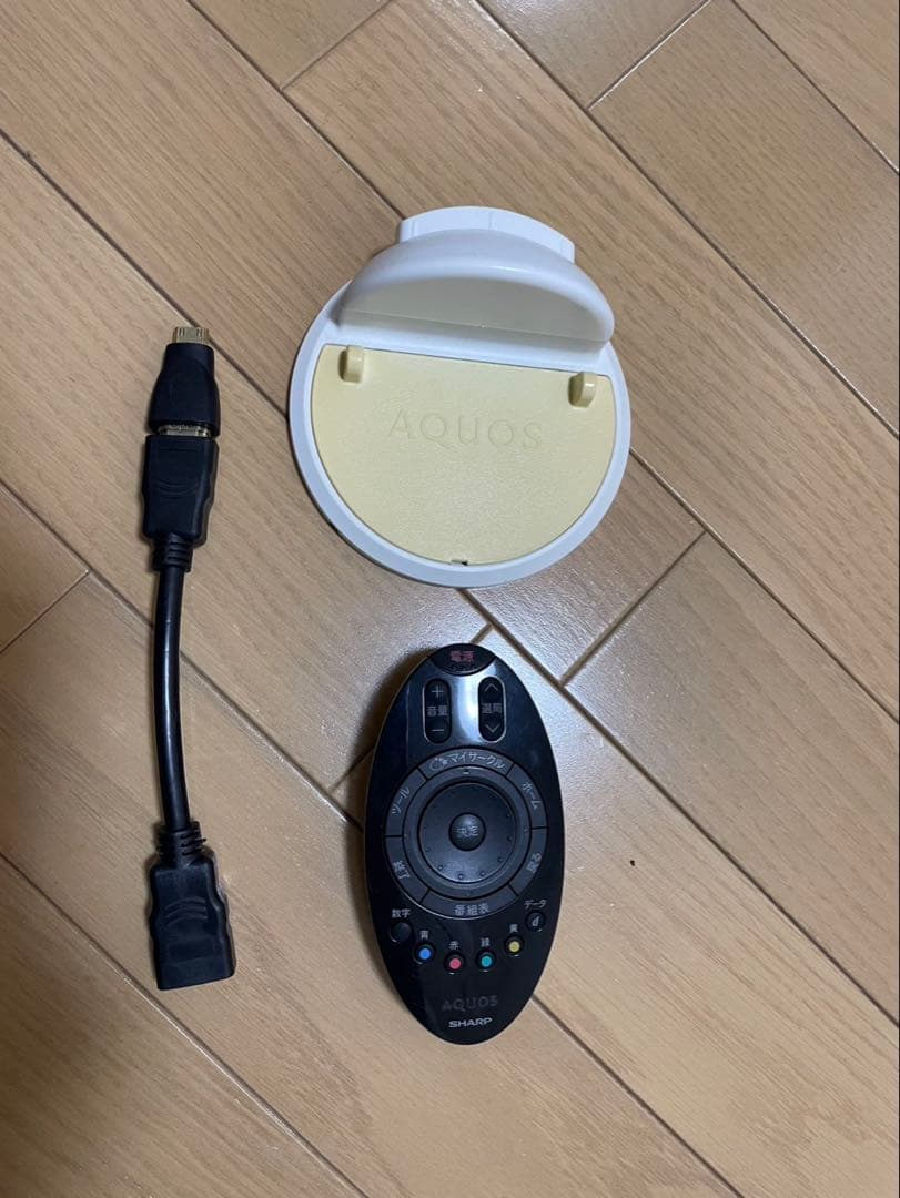 AQUOS 液晶テレビ 本体 付属品あり