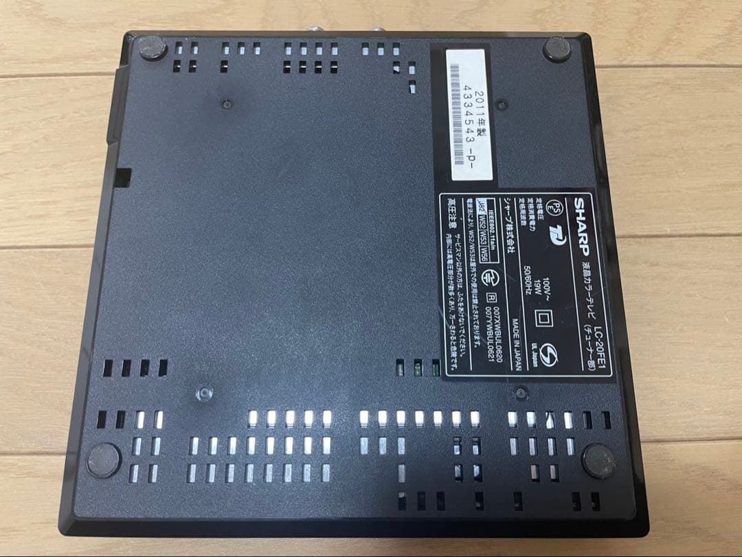 AQUOS 液晶テレビ 本体 付属品あり