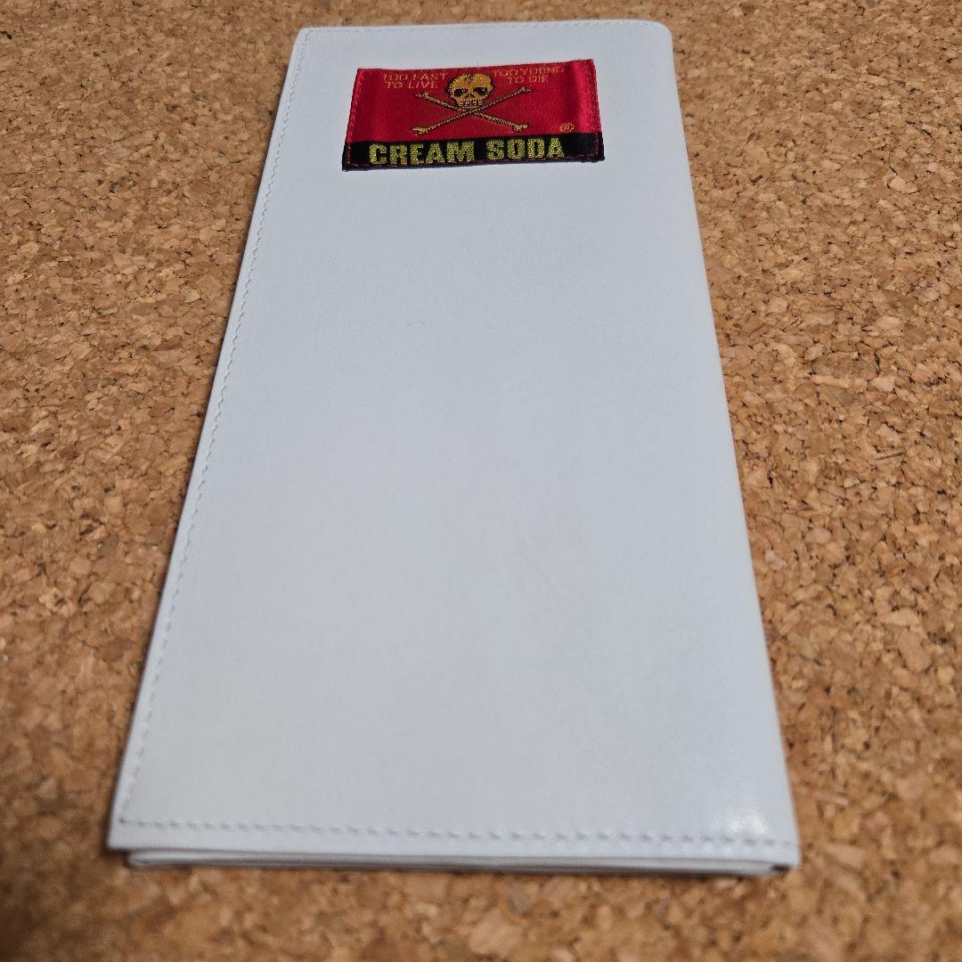 クリームソーダ　長財布　ホワイト　未使用品