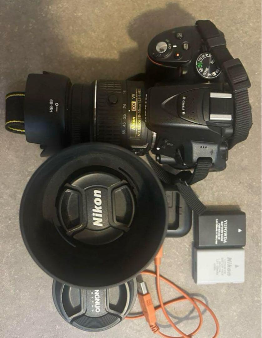 到着後即使える！⭐️NikonD5300⭐️ レンズ3本/sdカード64GB/三脚