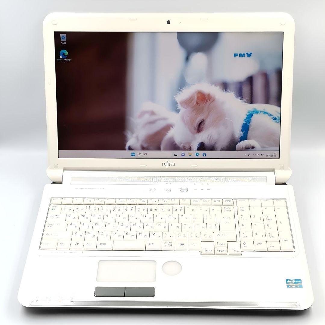 サクサク快適！ 究極Core i7 Windows11 ノートパソコン 富士通