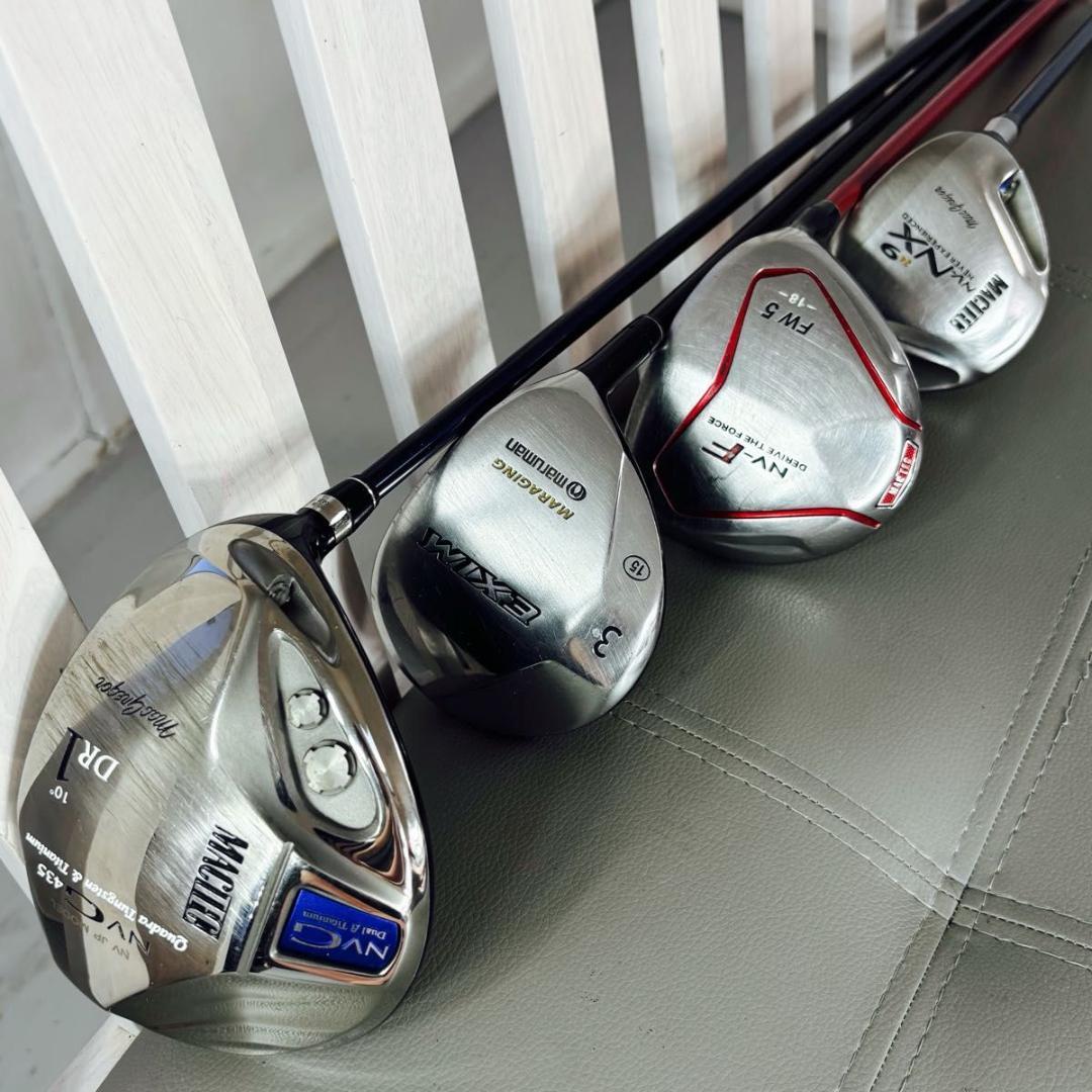 本格派 メンズゴルフクラブ 12本 フルセット お試しセット ゴルフセット