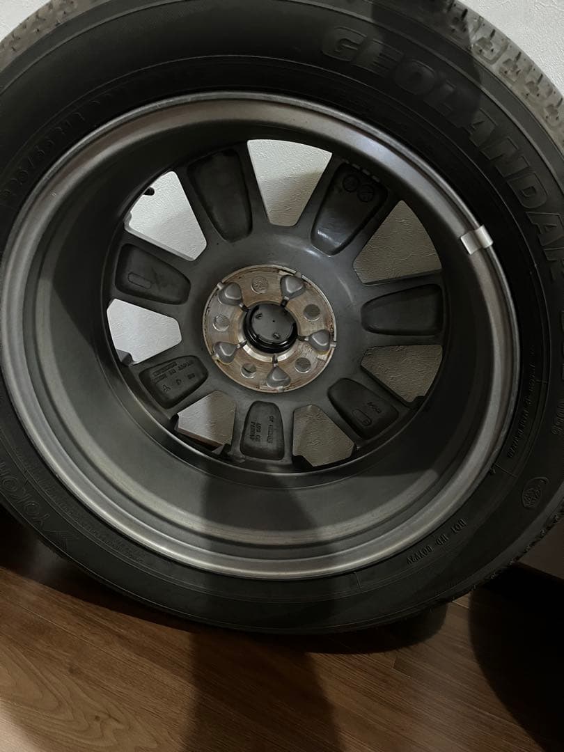 ※N@様用※ デリカD5 2024年　シャモニー　純正タイヤホイール４本セット