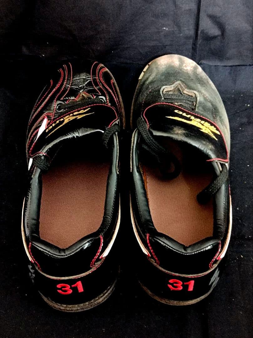 渡辺俊介 直筆サイン入り 実使用 スパイク ロッテ 支給品