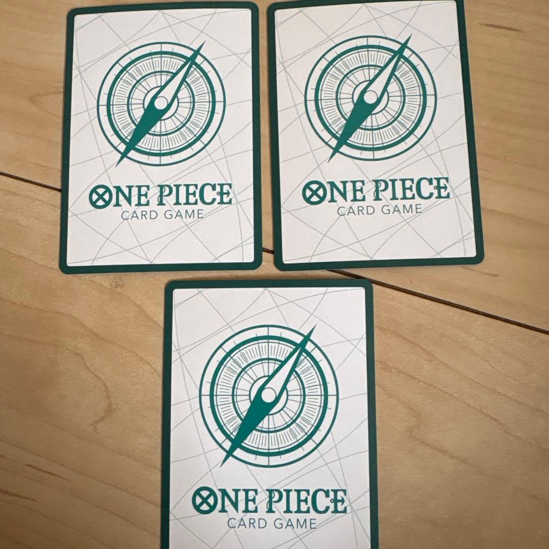 ワンピースカード　ティーチ　金ドン3枚セット