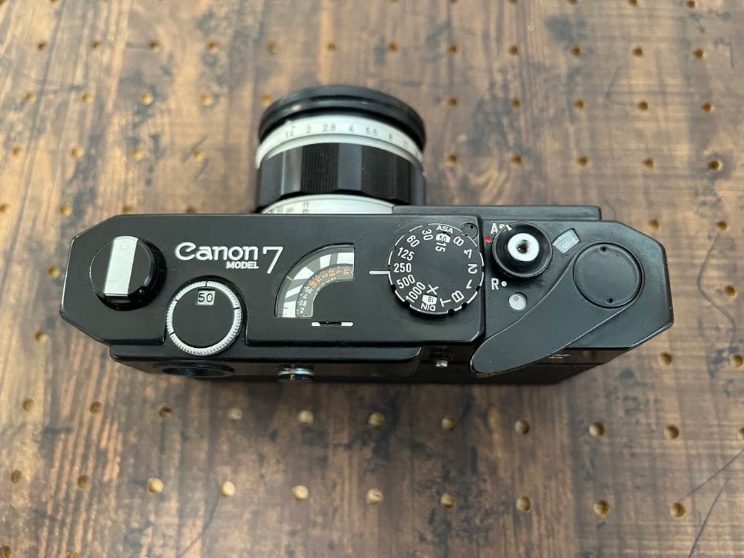 CANON Model 7 ブラック レンズセット(50mm 1:1.4)