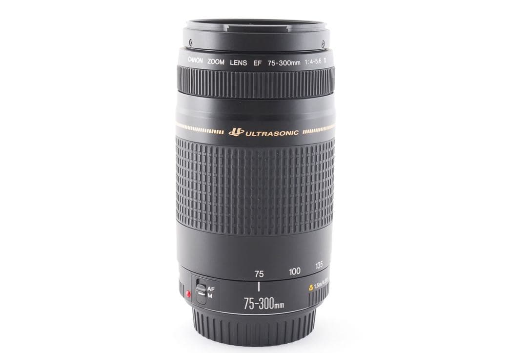 望遠レンズ☆キャノンCANON EF 75-300㎜ F4-5.6 II