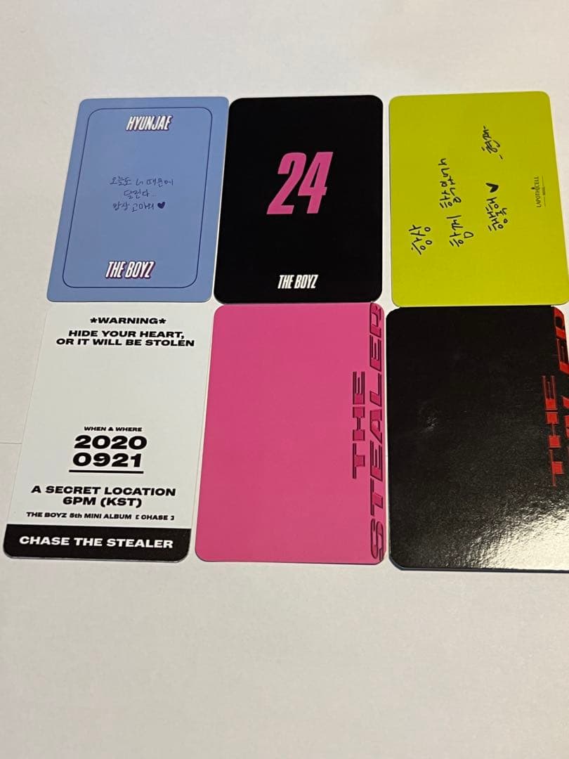 THE BOYZ ヒョンジェ HYUNJAE トレカ