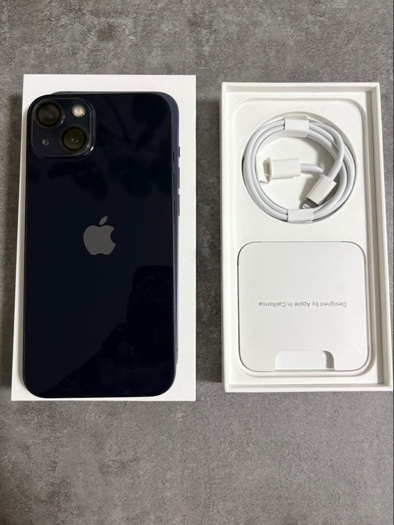 iPhone 13本体（512GB / バッテリー99%)ケース付き