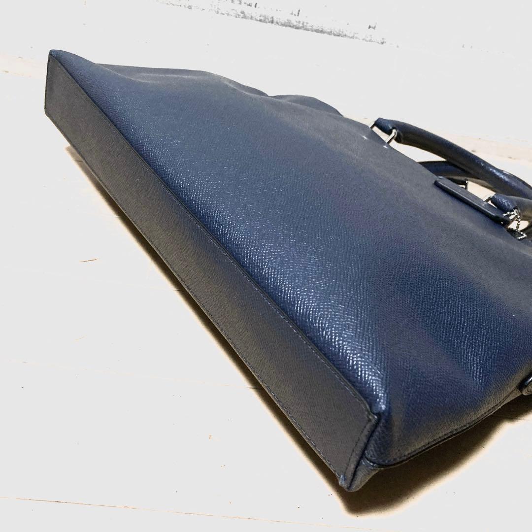 超美品 COACH ベケット ビジネスバッグ レザー ブリーフケース