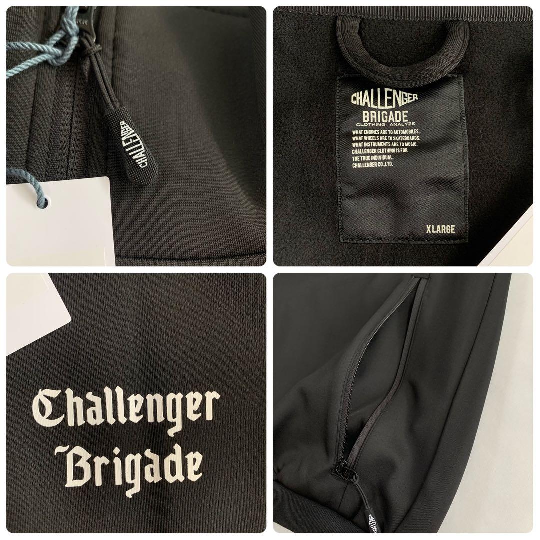 XL黒【CHALLENGER】ZIPUP WARM CORE／新品タグ付／送料込