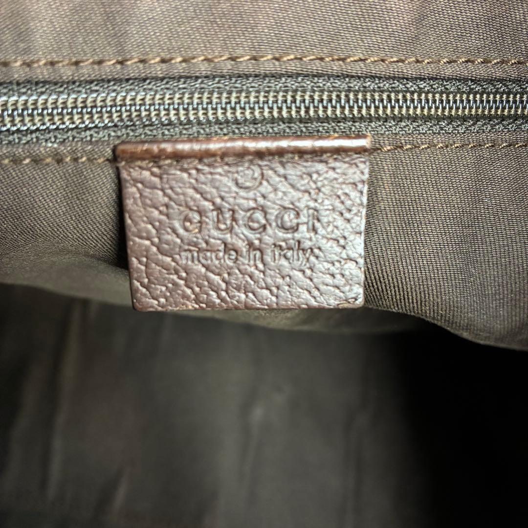 極美品　150 GUCCI グッチ　ハンドバッグ　トートバッグ　GG柄 kq4