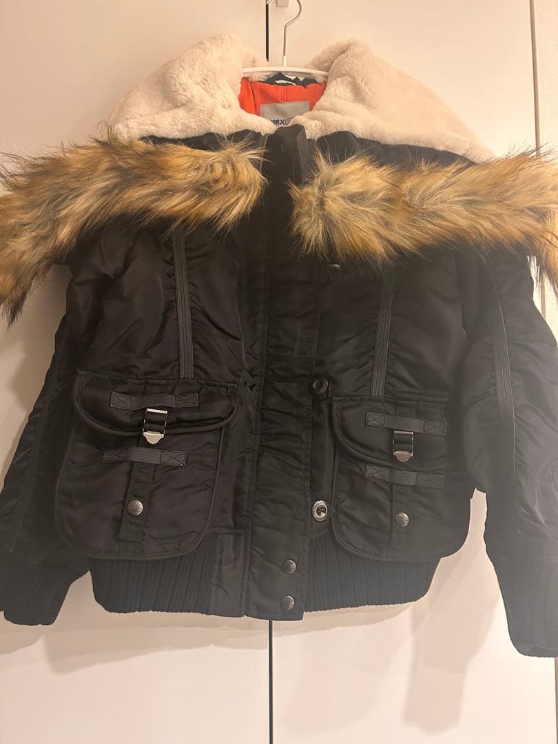 【美品】AVIREX ギャザー N-2B　フライトジャケット S