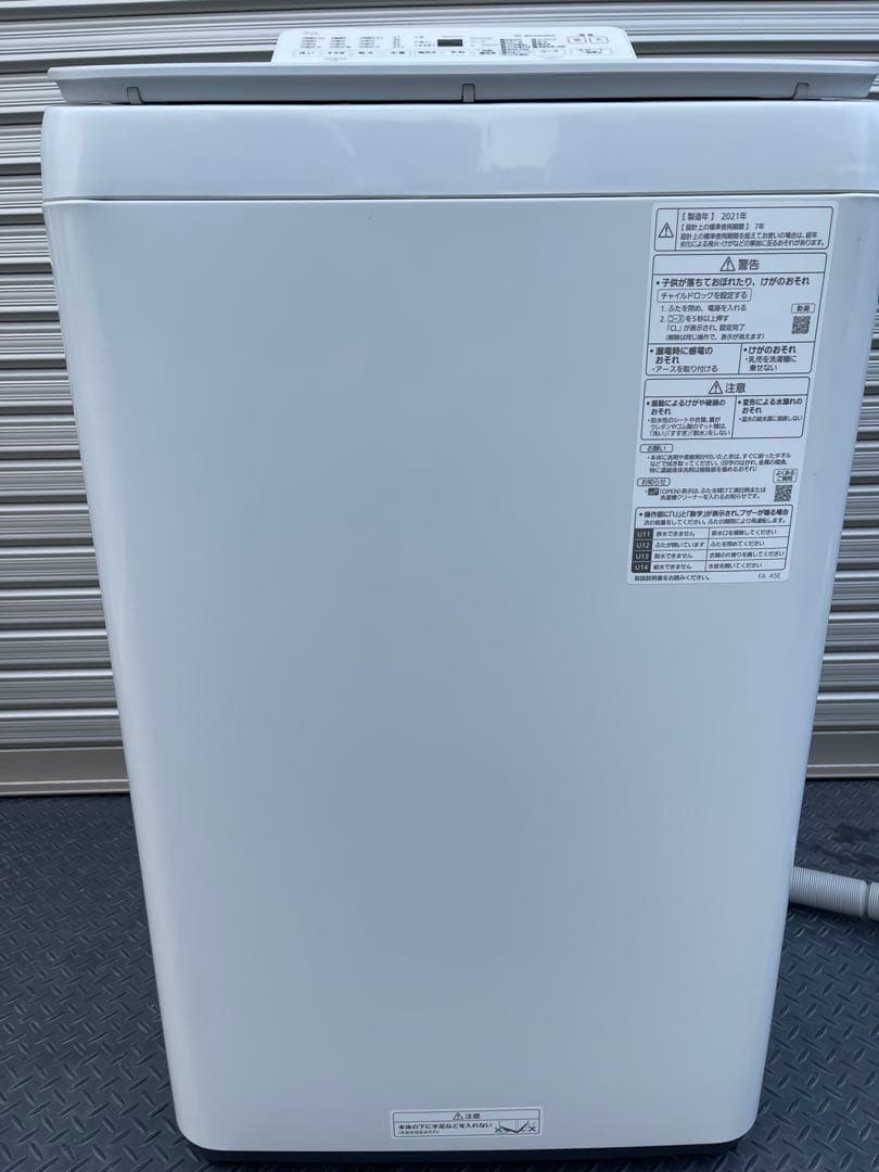 パナソニック　2021年　7キロ　NA-FA70H8 洗濯機