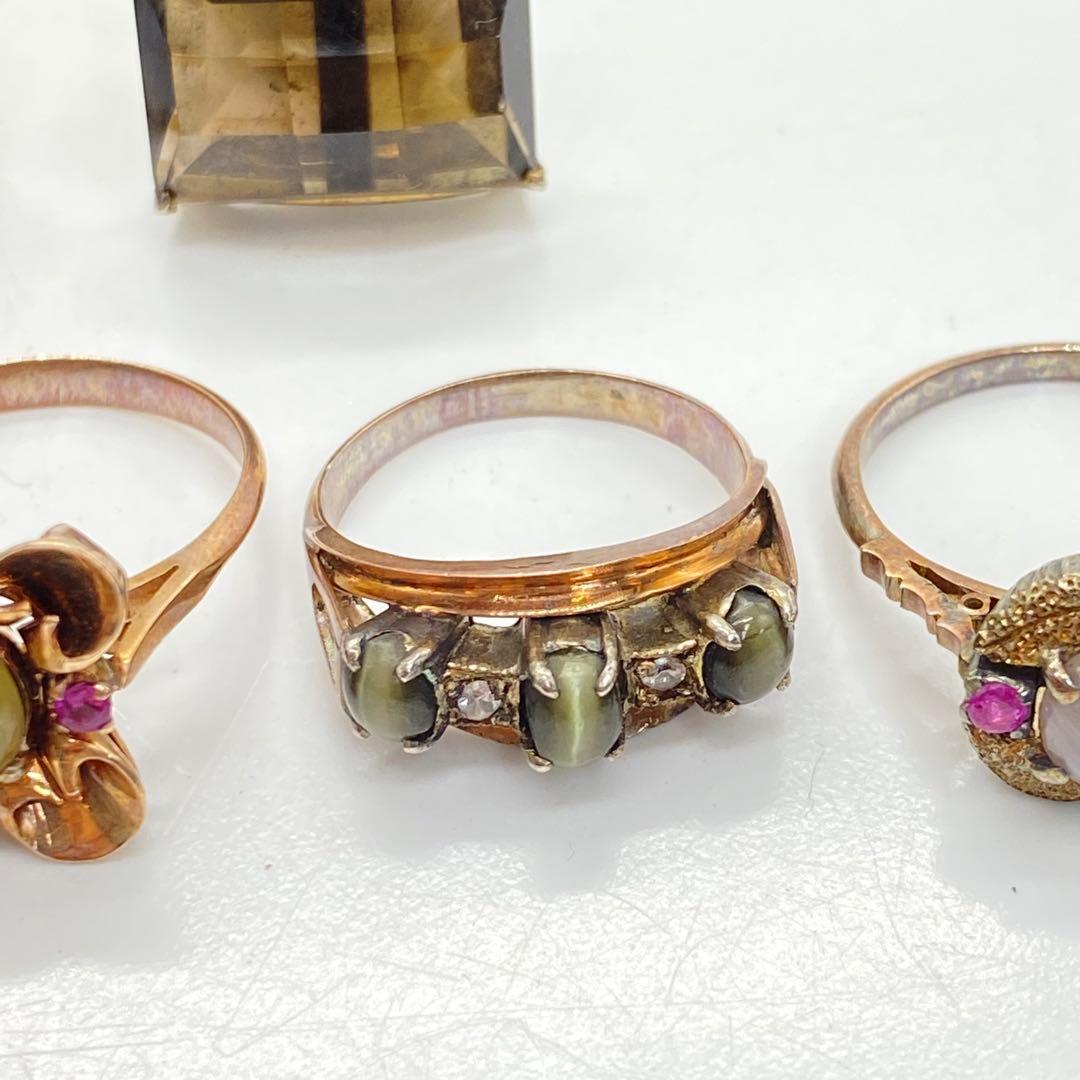 アクセサリーセット リング ブレスレット 指輪 まとめ 色石 ヴィンテージ