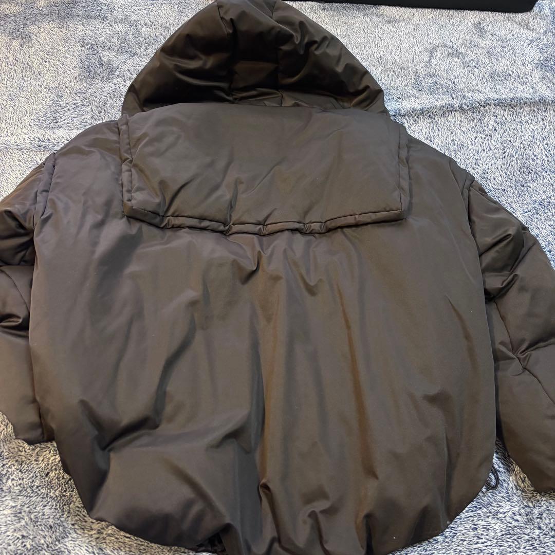 MELT THE LADY ボックスボリュームダウン ブラック　ジャケット