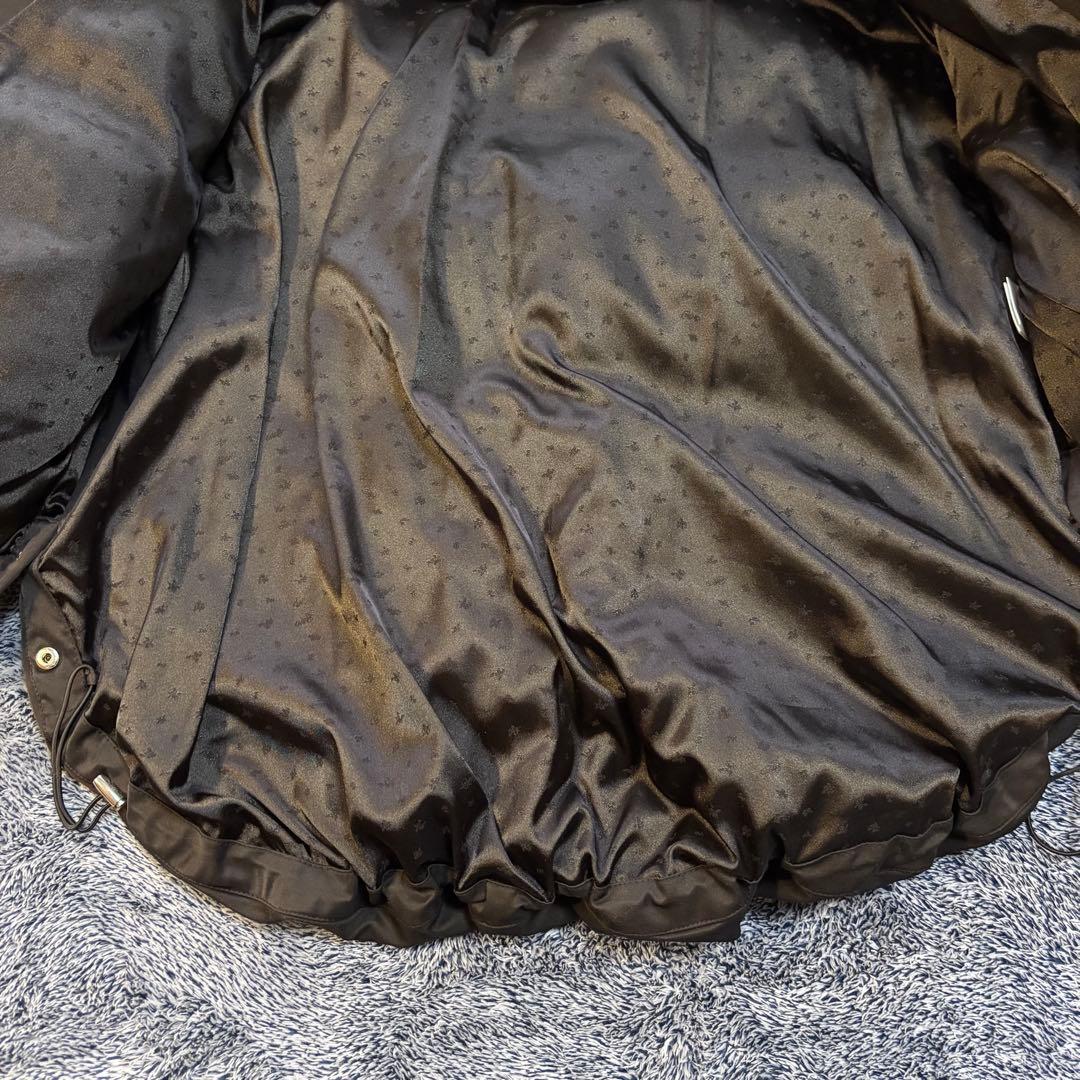 MELT THE LADY ボックスボリュームダウン ブラック　ジャケット