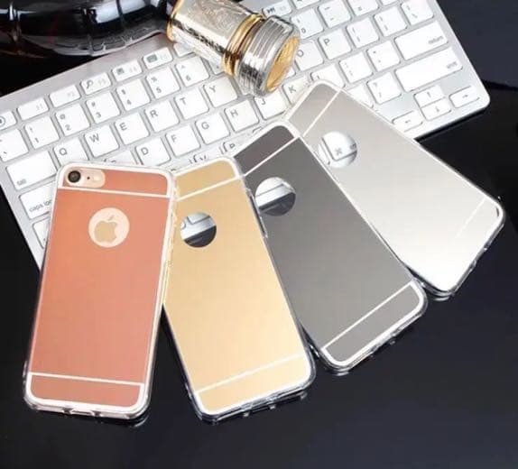 iPhone7 iPhone8 ケース スタイリッシュ ゴールド シルバー 新品