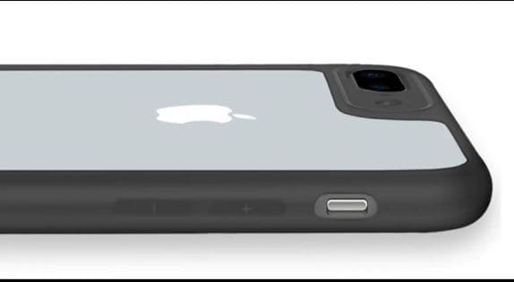 iPhone7 iPhone8 対応 iPhoneケース シンプル ブラック