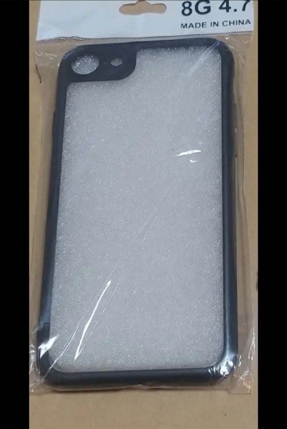 iPhone7 iPhone8 対応 iPhoneケース シンプル ブラック