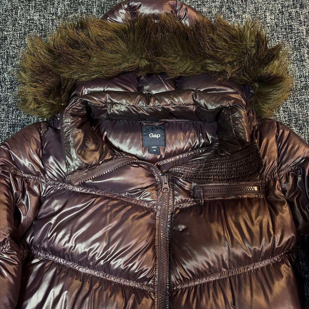 gap ファーダウン 紫