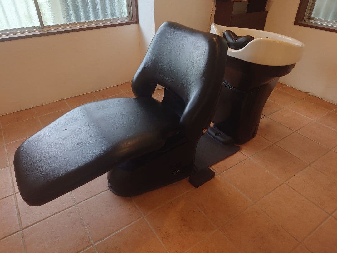 シャンプー台 ブラック 中古品