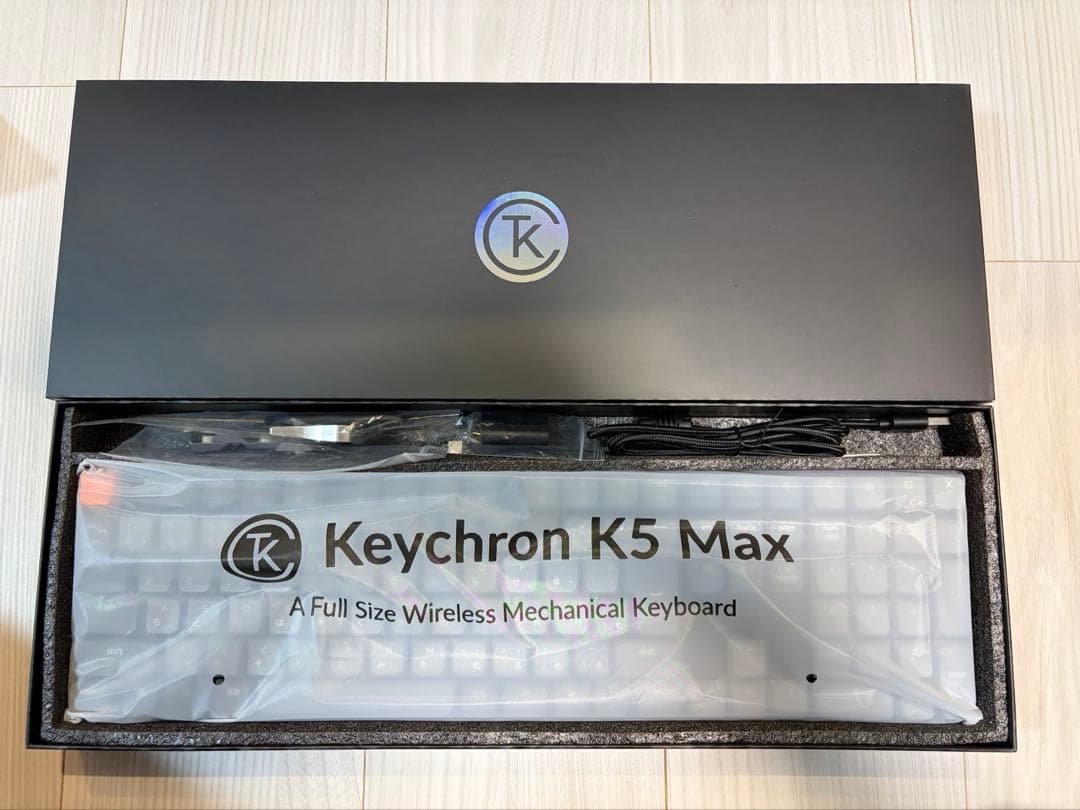 【TKG III】Keychron K5 Max ワイヤレスキーボード