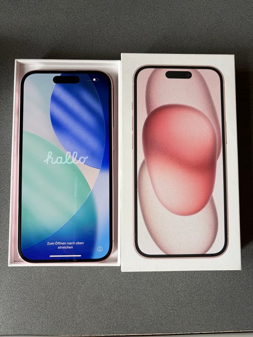 【値下げ】Apple iPhone 15 256GB ピンク SIMフリー