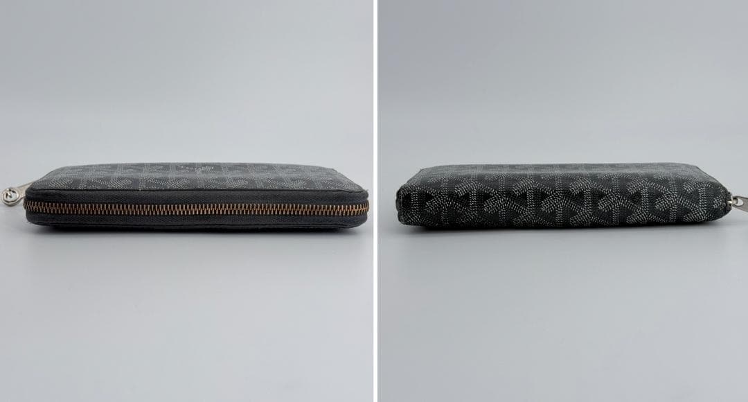 [箱付・鑑定済] GOYARD マティニョンGM ラウンドファスナー 長財布