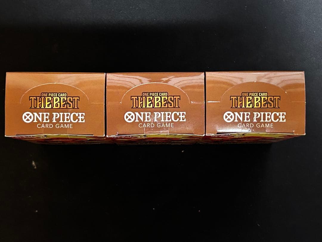 ワンピースカードゲーム the best 3box テープ付未開封