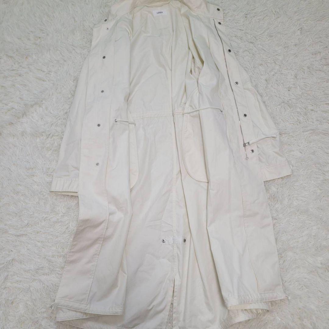 LOEFF ロエフ　スタンドカラー　ミリタリーコート　ロングコート　ユニセックス