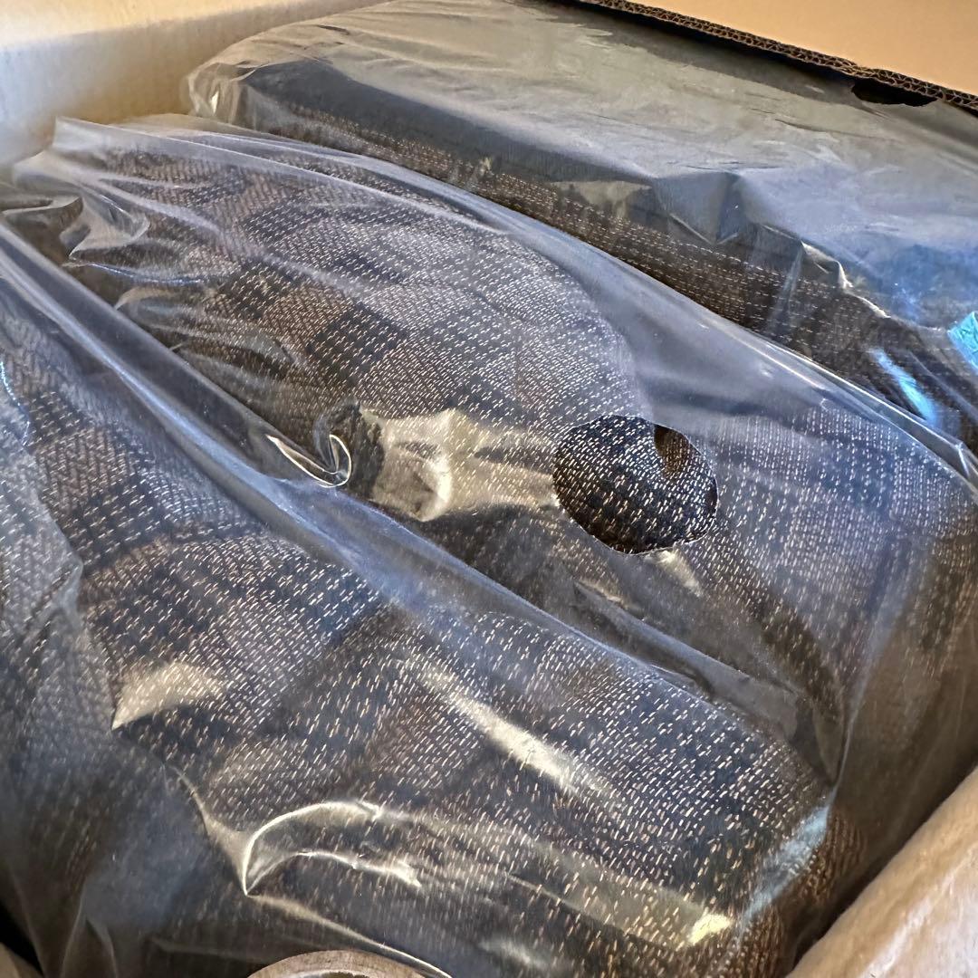 未使用 長方形パーソナルコタツ イス付3点セット ひとり用 ブラウン S3-08