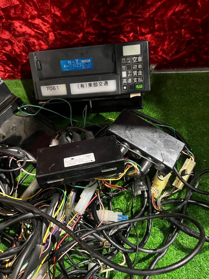 タクシーメーター デジタル表示 配線一式