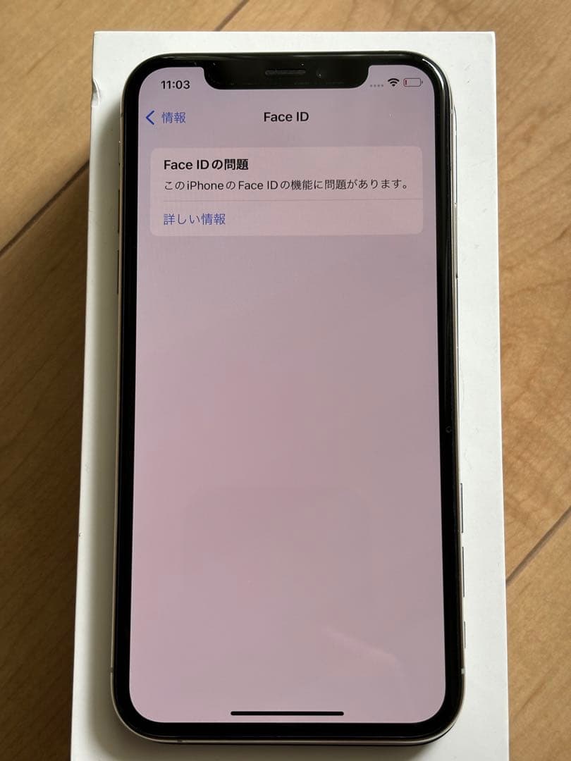iPhone Xs Silver 256 GB SIMフリー