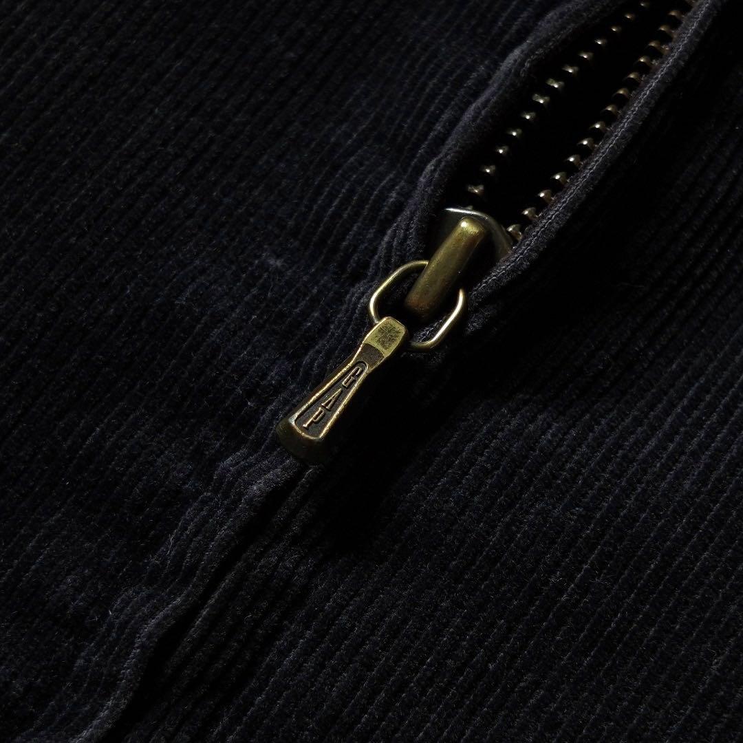 00s OLD GAPコーデュロイ ドリズラージャケット ブラック