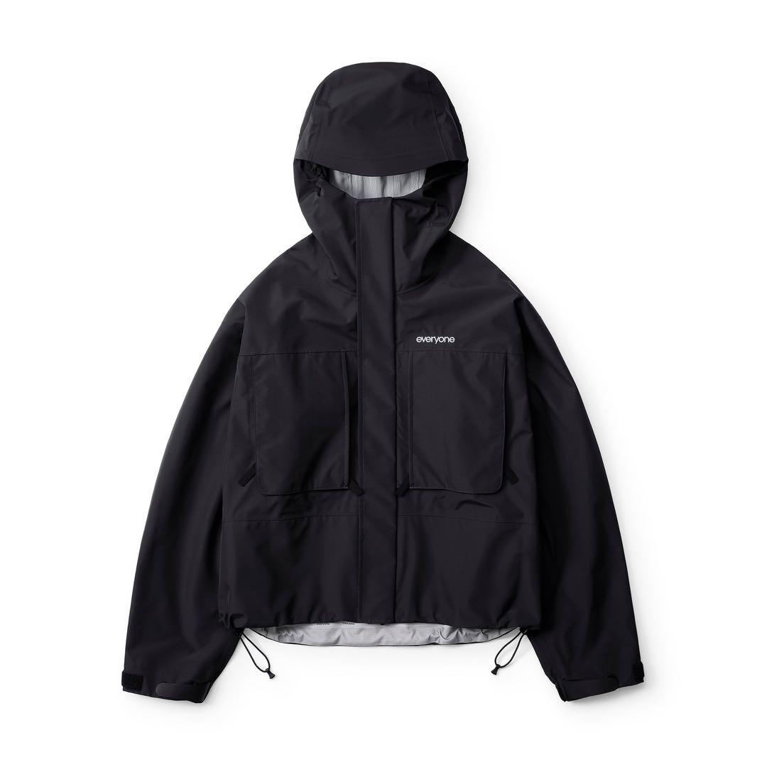 everyone 3layer shell jacket ブラック M