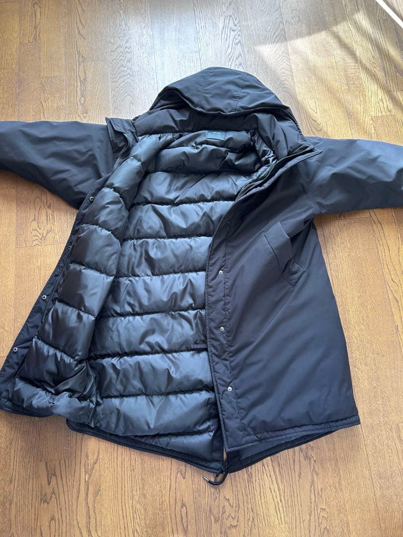 スピック＆スパン 撥水フーデッドダウンコート