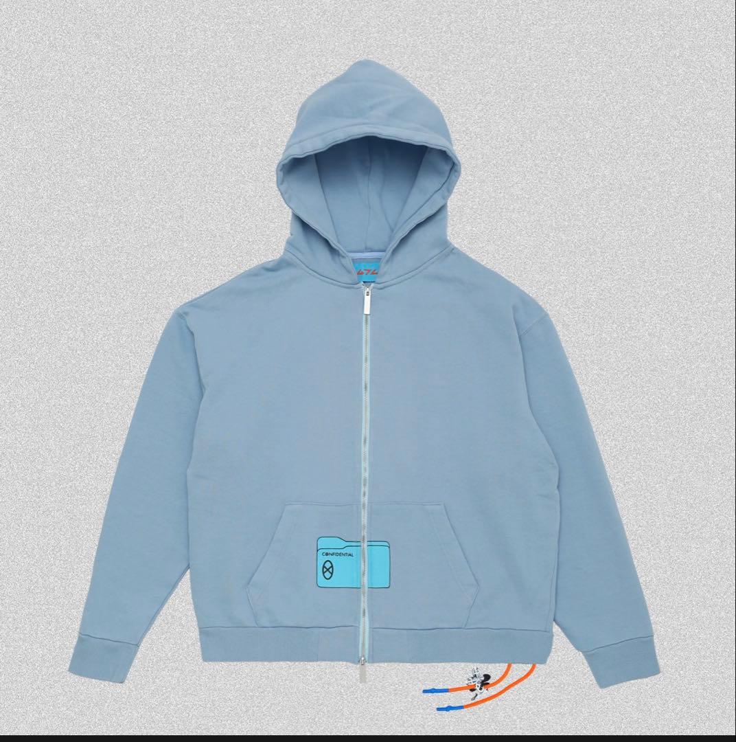 トップス CODE47LFILE_2025_4_ZIP_FILE_HOODIE_