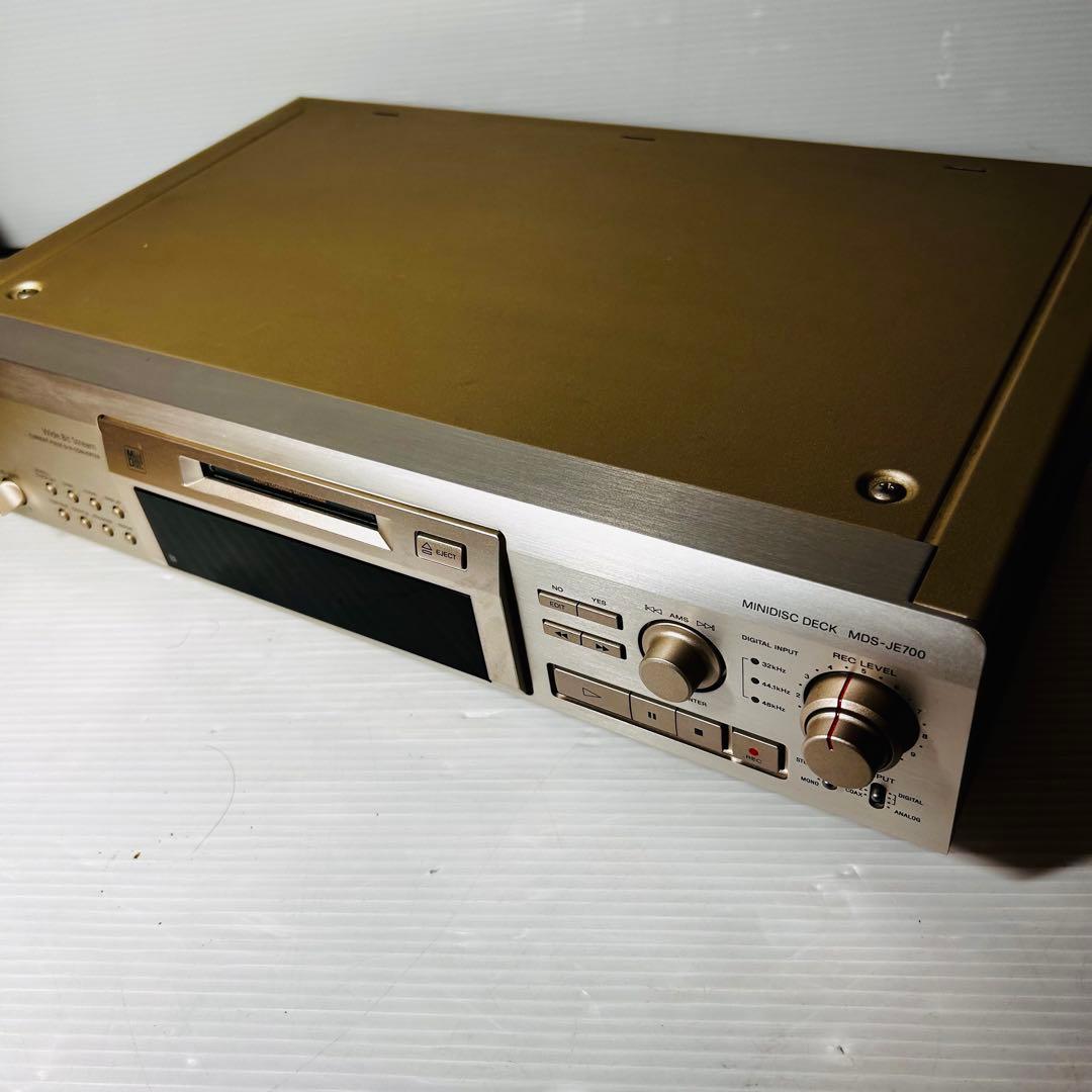 SONY MDプレーヤー　MDS-JE700(N)