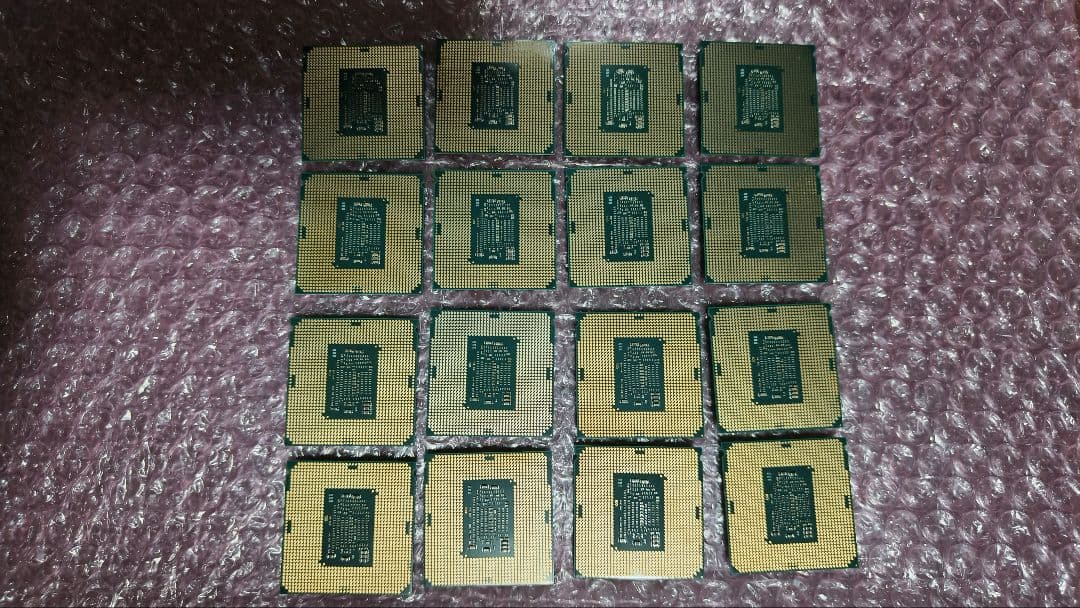 core i7 7700 16個まとめ売り動作確認済み