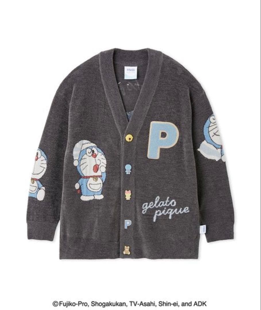 ジェラピケ ルームウェア 「ドラえもん」カーディガン 最終値下げ！ 本日発送可