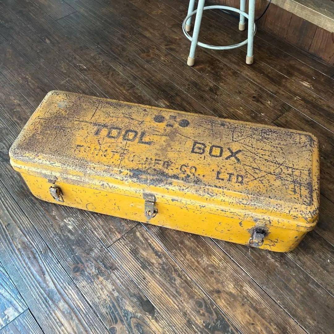 大型ツールボックス　工具箱道具箱スチールサビ