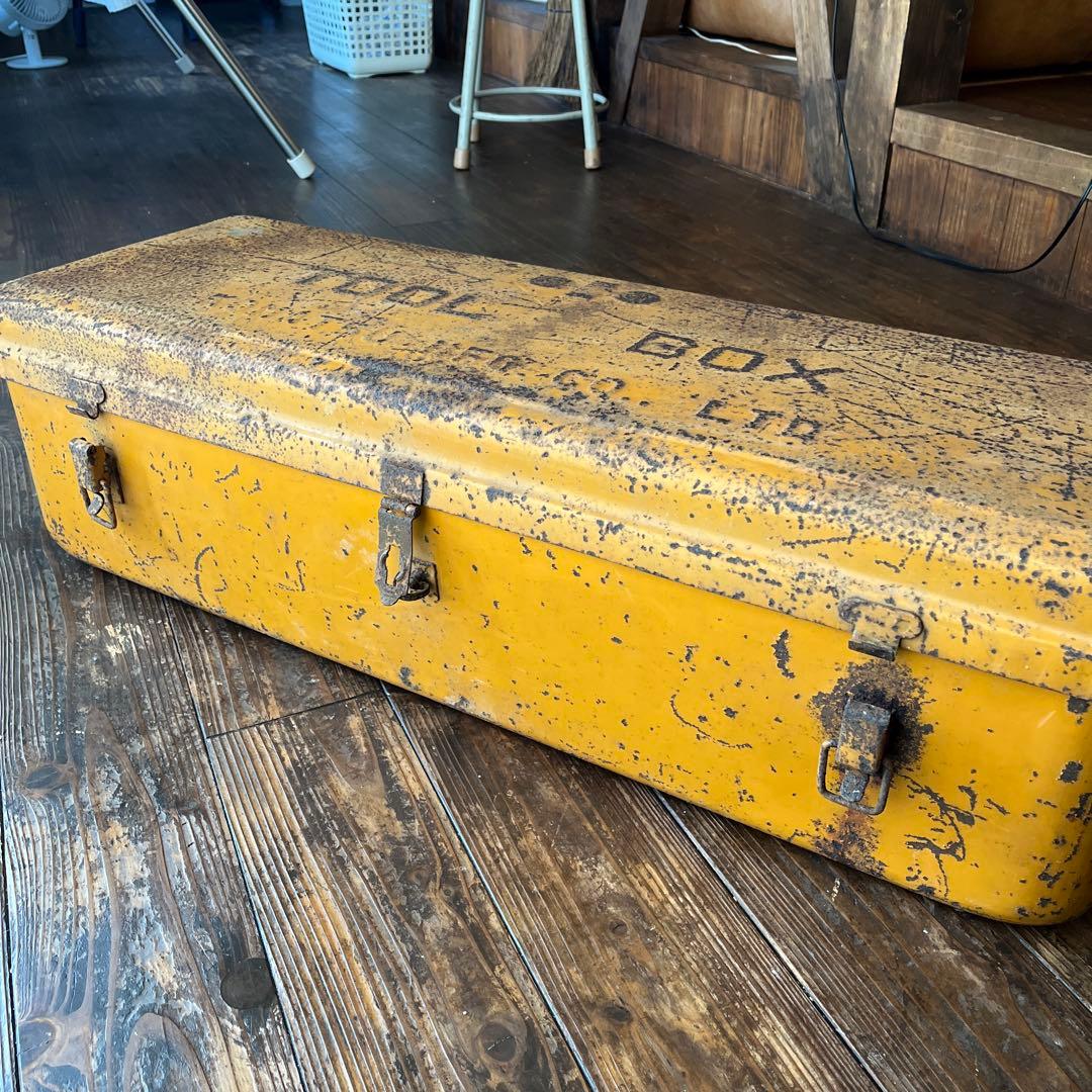 大型ツールボックス　工具箱道具箱スチールサビ