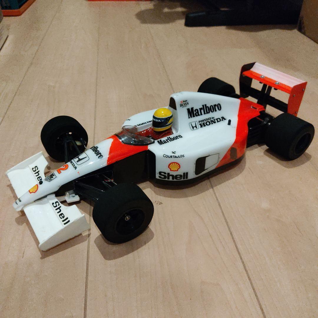 タミヤ 1/10 F1 マクラーレン MP4/6 F104W 未塗装ボディ付き