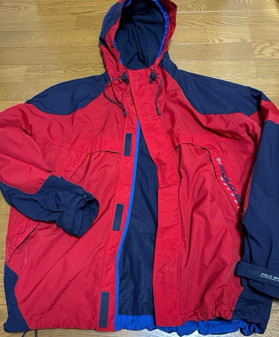 r*8様 90sビンテージ ラルフローレン POLO SPORT マウンテンパー