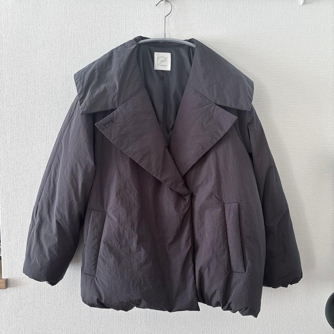 crewre ダブルブレストダウンジャケットcharcoalgray 1