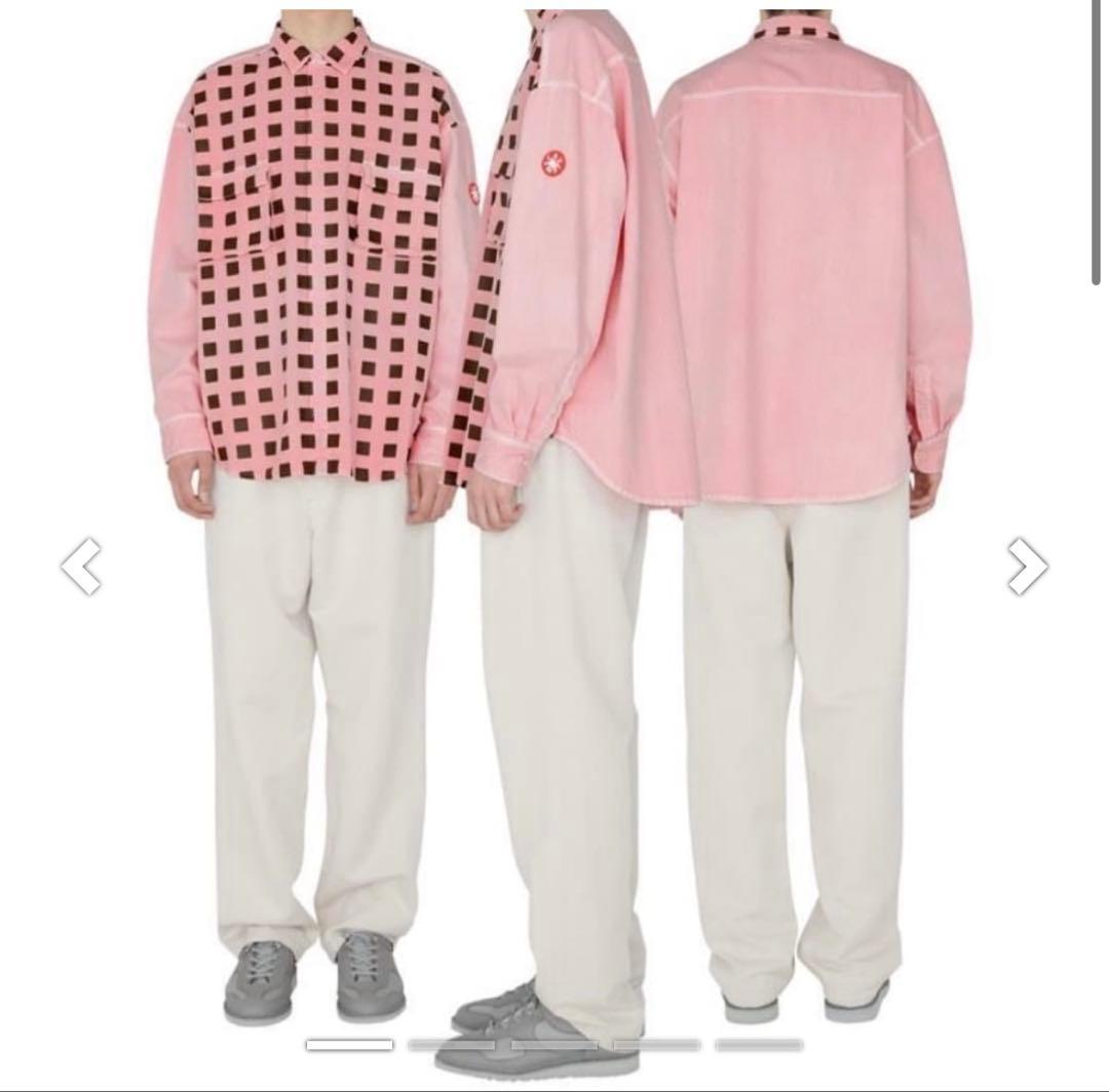 美品 C.E cavempt OVERDYE CODE BIG SHIRT XL