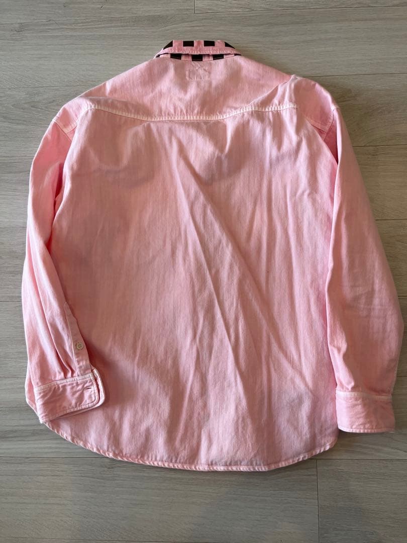 美品 C.E cavempt OVERDYE CODE BIG SHIRT XL