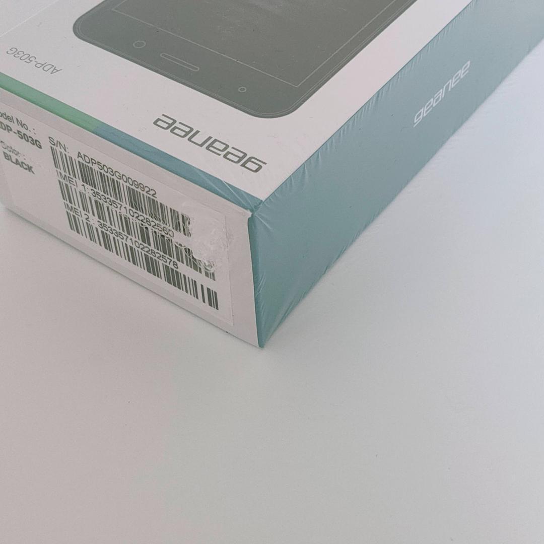[新品未開封]Geanee ADP-503G　スマートフォン本体　スマホ本体